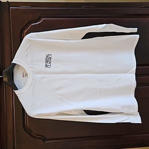 Sporting Classics Cotton Long Sleeve White T-Shirt, XL